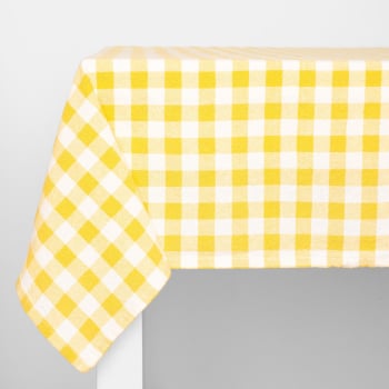Mantel de Algodón 150x150 cm CASAMODA Amarillo
