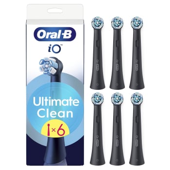 Recambio Oral B IO Última Clean x 6 - Negro