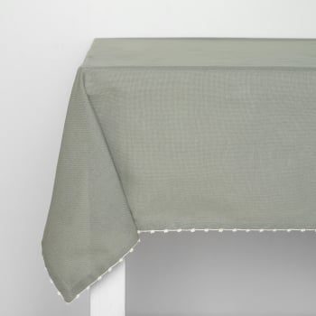 Mantel Liso de Algodón 140x250 cm TEX HOME Verde