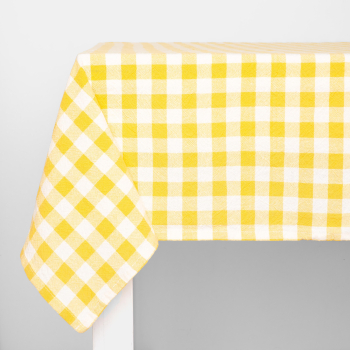 Mantel de Algodón 150x250 cm CASAMODA Amarillo