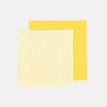 Pack 2 Servilletas de Algodón 45x45 cm CASAMODA Amarillo
