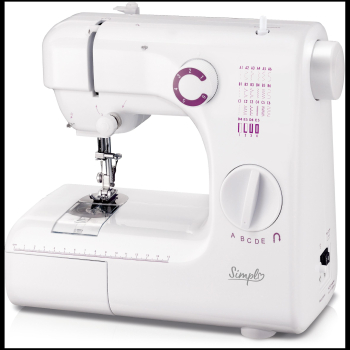 Máquina de Coser Simpl SSEW20-24, 19 Puntadas - Blanca