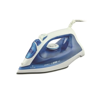 Plancha de Vapor Klindo HSI2600-25, 2600 W, Sistema Antigoteo, Golpe de Calor, 96 g/m - Azul
