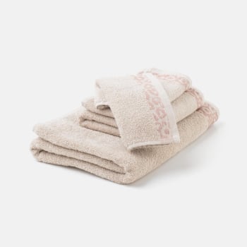 Pack 4 Toallas Leopardo TEX BASIC Olea Beige