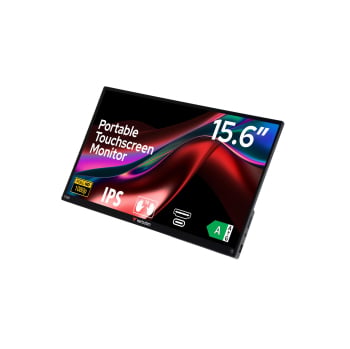Monitor Táctil Verbatim 49592, Full HD, IPS, 15,6”-39.62 cm, 60Hz, 6ms, 1 HDMI