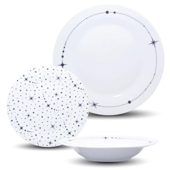 Vajilla de Porcelana de 18 pzas CARREFOUR HOME Cosmo