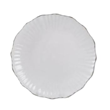 Plato Llano de Porcelana 26,5 cm CARREFOUR HOME Balerina