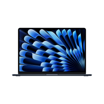 Portátil Apple MacBook Air MW1L3Y/A, Chip M4, 16GB, 256GB SSD, 15,3" - 38,86 cm, Liquid Retina - Medianoche