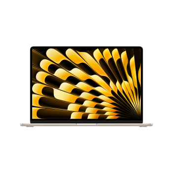 Portátil Apple MacBook Air MC6K4Y/A, Chip M4, 24GB, 512GB SSD, 15,3" - 38,86 cm, Liquid Retina - Blanco Estrella