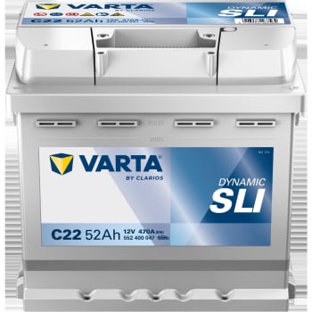 Batería Varta Dynamic SLI C22 52Ah 470A