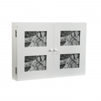 Cubrecontador - Caja llaves Madera 30x10x16 cm - Blanco