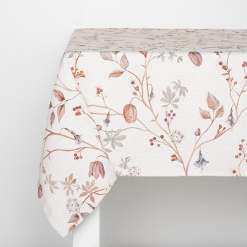 Mantel Antimanchas 140x140 cm DECODREAMS Petrine Beige