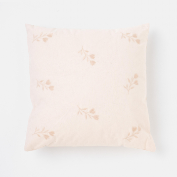 Cojín Decorativo de Algodón 45x45cm DECODREAMS Beige