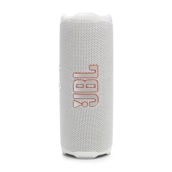 Altavoz inalámbrico – JBL Flip 7, 35W Potencia Total, Bluetooth, 16h Autonomía, IP68, Sonido Pro, AI Sound Boost, Compatible con Auracast, Blanco