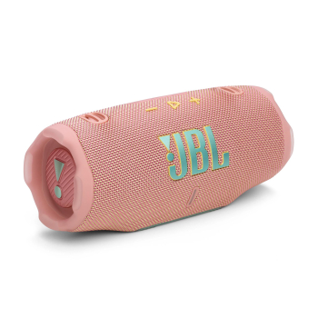 Altavoz bluetooth – JBL Charge 6, 45 W, Bluetooth, Hasta 24 horas + 4 con Playtime Boost, Resistente a golpes, agua y polvo, Rosa
