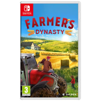 Carátula de Farmers Dynasty para Switch (edición PAL España)