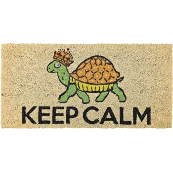 Felpudo de Coco 35x70 cm Keep Calm 
