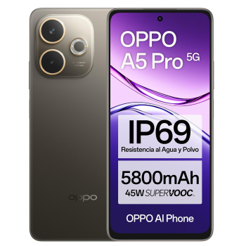 Móvil Oppo A5 Pro 5G 256GB + 8GB RAM – Negro