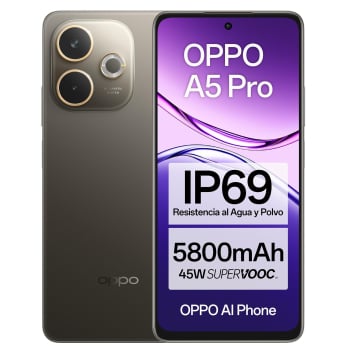 Móvil Oppo A5 Pro 256GB + 8GB RAM – Negro
