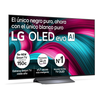 Smart TV OLED 48" (121,92 cm) LG 48C54LA, 4K UHD, 144 Hz, Procesador Inteligente a9 AI Processor