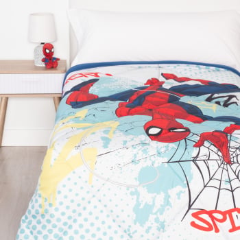 Edredón de Microfibra Cama 90 cm Spiderman MARVEL Multicolor