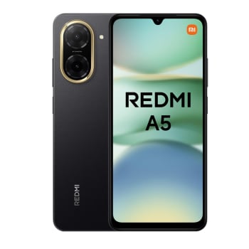 Móvil – Xiaomi Redmi A5, Negro, 128GB, 4GB RAM, 6.88″ HD+, Octa Core , Unisoc Tiger T7250, 5200 mAh