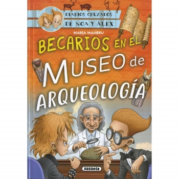 Becarios en el Museo de Arqueología. MARIA MAÑERU