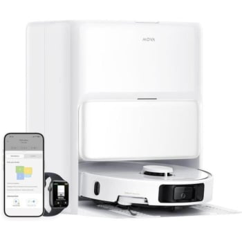 Robot Aspirador Derame Mova P50 Ultra con Base - Blanco