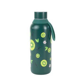 Botella Veraniega de Acero Inoxidable 550 ml - Kiwis