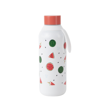 Botella Veraniega de Acero Inoxidable 550 ml - Sandías