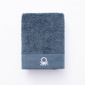 Toalla de Baño de Algodón 90x50 cm BENETTON Gris