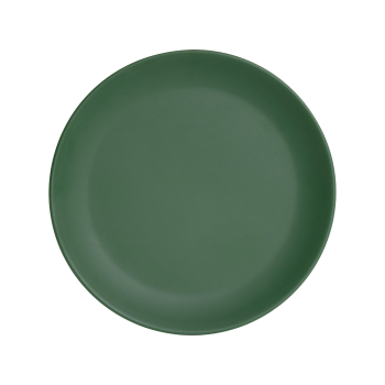 Plato Postre de Melamina 20x1,7 cm TABERSEO Rosemary - Verde