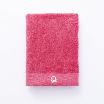 Toalla de Baño de Algodón 140x70 cm BENETTON Rosa