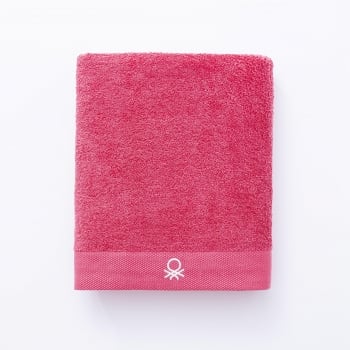 Toalla de Ducha de Algodón 150x90 cm BENETTON Rosa