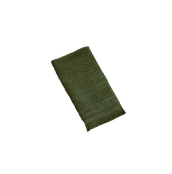 Toalla de Tocador de Algodón 30x50 cm VILLAFELPOS Verde