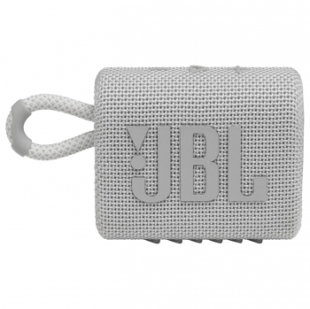 Altavoz Portátil JBL Go 3 con Bluetooth - Blanco