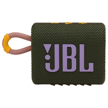 Altavoz Portátil JBL Go 3 con Bluetooth - Verde