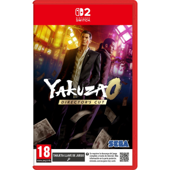 Carátula de Yacuza 0 Director´s cut para Switch 2 (edición PAL España)