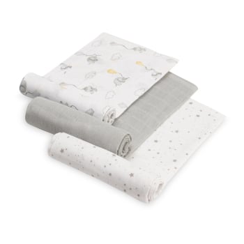 Pack Tres Muselinas Estampadas Interbaby