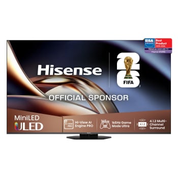 TV Hisense 65″ (165,1 cm) 65U8Q, MiniLED, 4K UHD, 165 Hz, Smart TV, HDR, Quantum Dot, Dolby MS12, DTS X