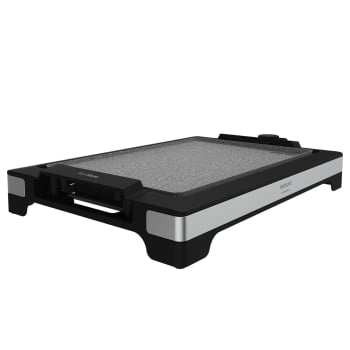 Plancha de Asar Cecotec 3094 Tasty&Grill 2000 Inoxstone, 2000 W, Revestimiento Antiadherente - Negro 