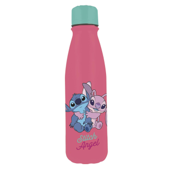 Botella Infantil de Aluminio 600 ml STOR Stitch & Angel