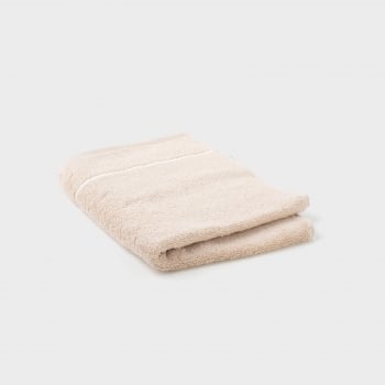 Toalla de Lavabo de Algodón 50x90 cm TEX HOME Palace Premiun Beige