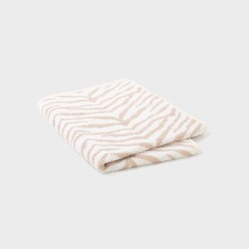 Toalla de Lavabo de Algodón 50x90 cm TEX HOME Zebra Beige