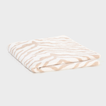 Toalla de Ducha de Algodón 70x140 cm TEX HOME Zebra Beige