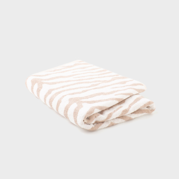 Toalla de Baño de Algodón 100x150 cm TEX HOME Zebra Beige