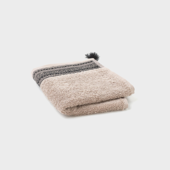 Toalla de Tocador 30x50 cm TEX HOME Yucatan Beige