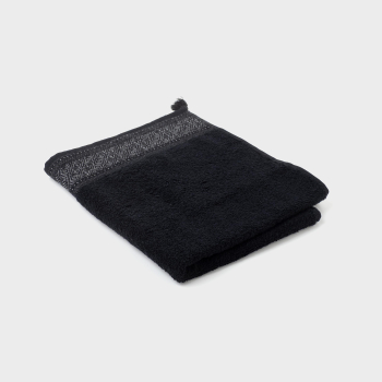 Toalla de Lavabo 50x90 cm TEX HOME Ruben Yucatan Negro