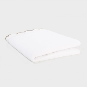Toalla de Ducha de Algodón 70x140 cm TEX HOME Kate Blanco