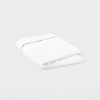 Toalla de Lavabo de Algodón 50x90 cm TEX HOME Palace Premiun Blanco